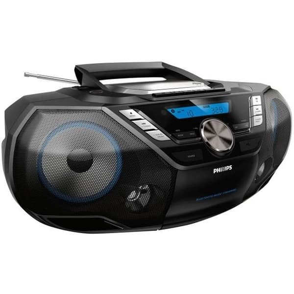 Boombox Philips CD-ljudmaskin AZB798T - 12 Watt - Svart - Bluetooth