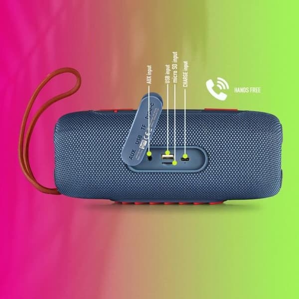 Bluetooth-högtalare - NGS - ROLLER NITRO 3 BLÅ - 30W - IPX5 - True Wireless