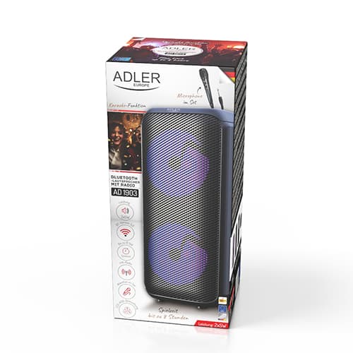 AD 1903 Bluetooth-kaiutin radio/karaoketoiminnolla