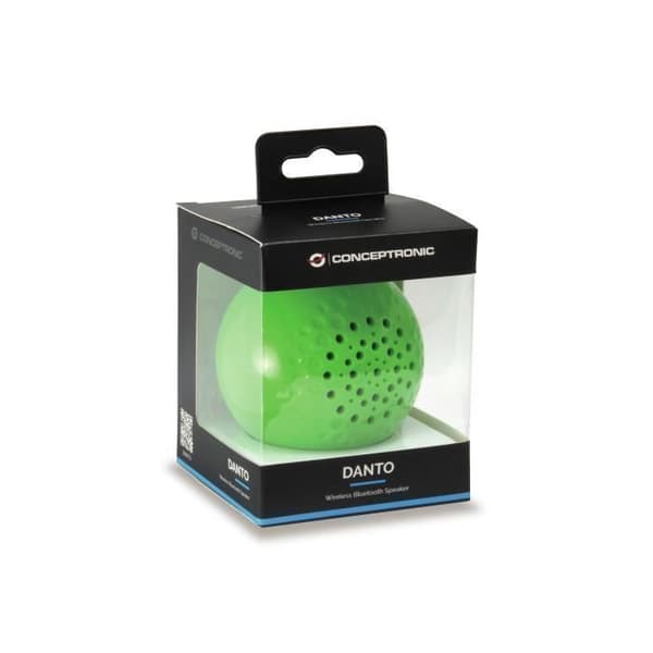 Conceptronic DANTO, 1.0 kanaler, 3 W, 100 - 20000 Hz, 90 dB, 0,6%, Med sladd