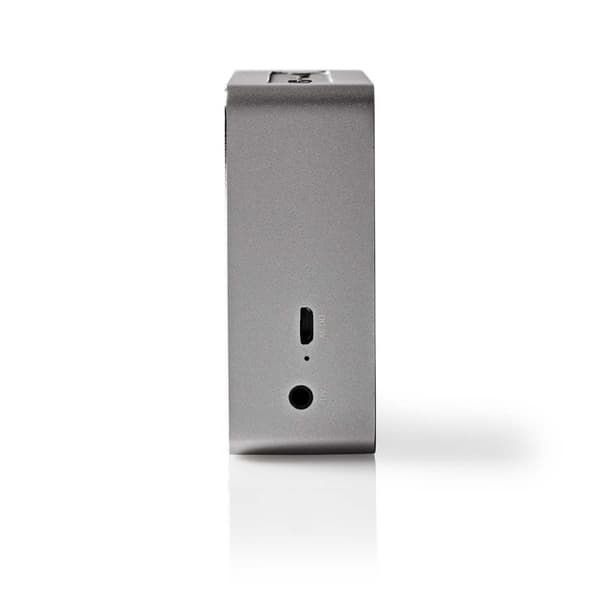 Nedis SPBT1002GY Bluetooth®-højttaler 15W Metal Design Gunmetal