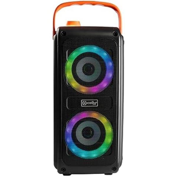 Trådlös Bluetooth-högtalare - CELLY - KIDSPARTYRGB - 10 W - Flerfärgad - Batteri Svart