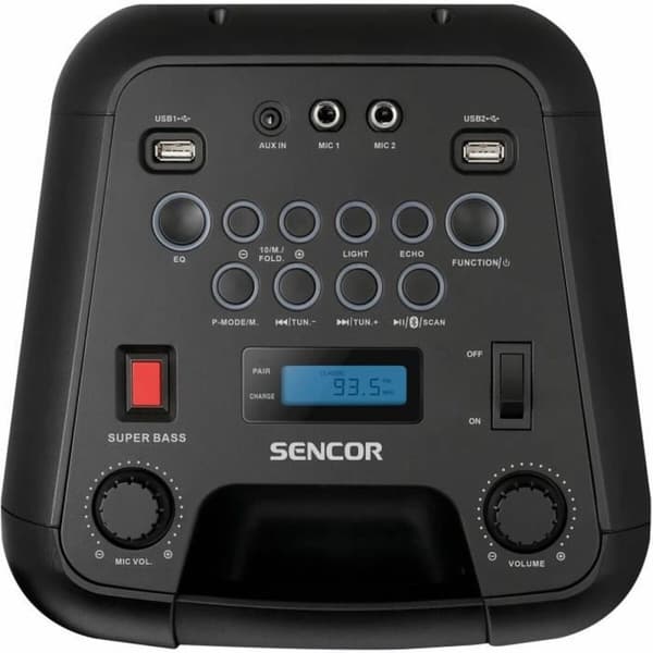 Bärbar Högtalare Sencor SSS 3800 Svart