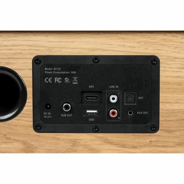 Bärbar Högtalare Thomson WS702 Trä 150 W