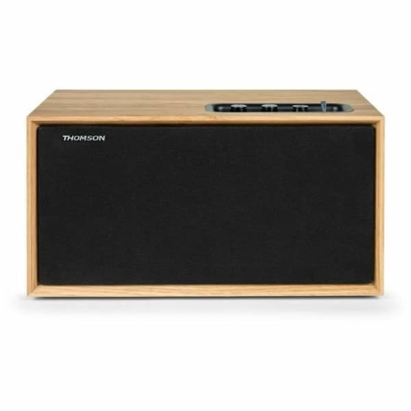 Bærbar højttaler Thomson WS502 Sort Beige 100 W Sort, Træ