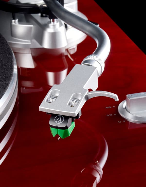 TEAC TN-3B-SE/CH Platespiller (kirsebær)