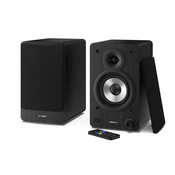 SHARP BOKHYLLA 2-VÄGS HÖGTALARE SVART TRÅDLÖS & TRÅDLÖS 60 W (CP-SS30