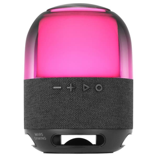Trådlös Bluetooth-högtalare - Mars Gaming - MS-FLOW - 15W DeepBass - RGB Orbilight 360° - Bluetooth 5.3