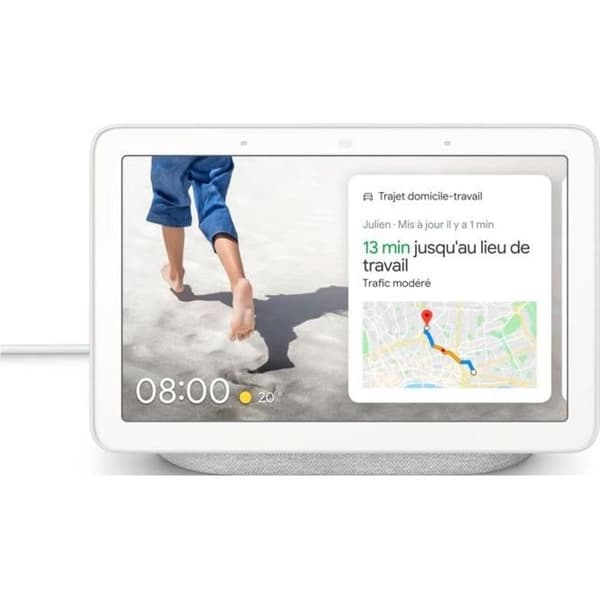 GOOGLE Home Nest Hub Pebble- REFURBISHED