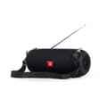 Miniatyrbillede 2 af 3: Bærbar Bluetooth-højttaler med FM-radio - Svart