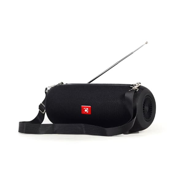 Bærbar Bluetooth-højttaler med FM-radio - Svart