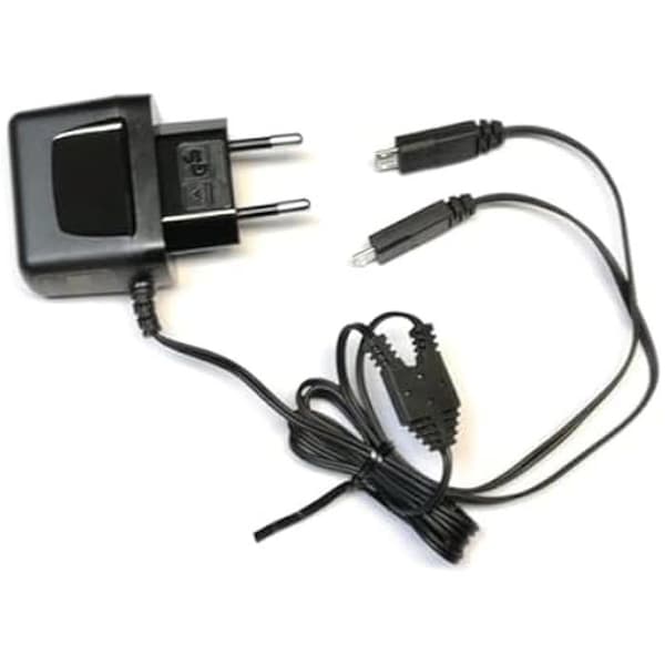 Dubbel Micro USB-laddare - MOTOROLA - PMPN4152AR - Kompatibel med T62, T82, T82 Extreme - Svart