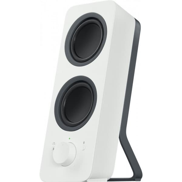 Logitech Z207 Bluetooth-stereo højttalere, naturhvid