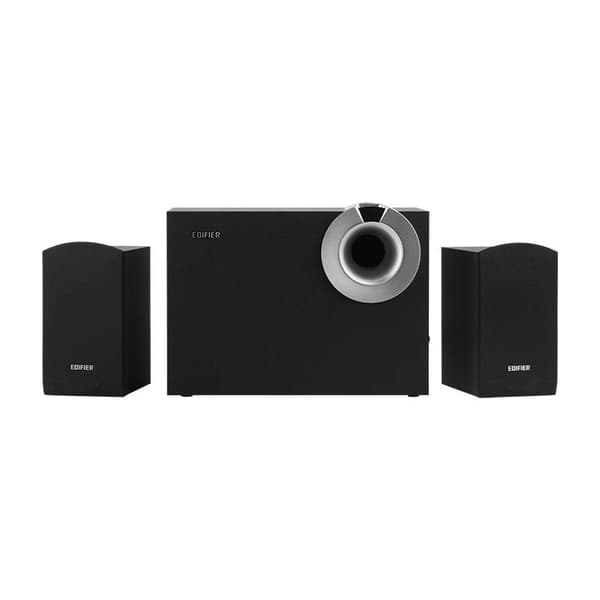 BOXE EDIFIER 2.1, RMS:   34W (2 x 8W, 1 x 18W), bluetooth, volum, bass; raport semnal-zgomot: #25dBA, frecventa raspuns - sateliti: 210Hz - 20kHz, bla