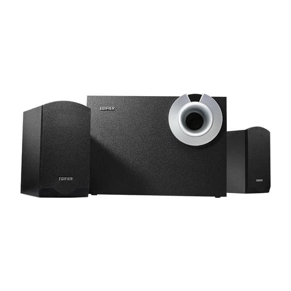 BOXE EDIFIER 2.1, RMS:   34W (2 x 8W, 1 x 18W), bluetooth, volum, bass; raport semnal-zgomot: #25dBA, frecventa raspuns - sateliti: 210Hz - 20kHz, bla