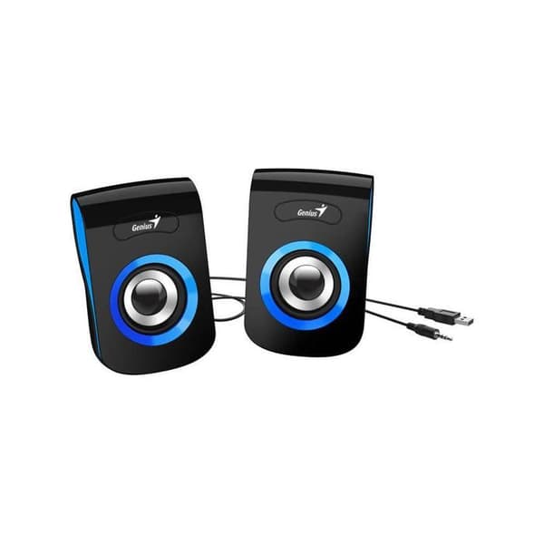 Parlantes Genius 2.0 Sp-Q180 6W Conexión 3.5/Usb Azul