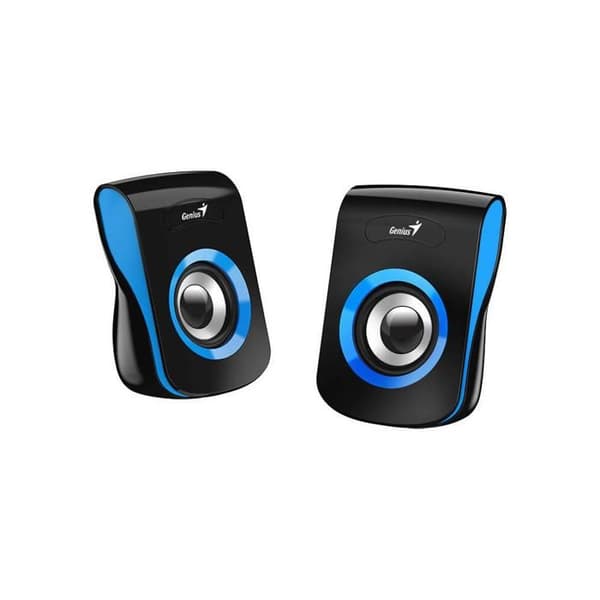 Parlantes Genius 2.0 Sp-Q180 6W Conexión 3.5/Usb Azul