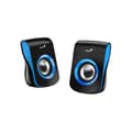 Miniatyrbild 2 av 3: Parlantes Genius 2.0 Sp-Q180 6W Conexión 3.5/Usb Azul