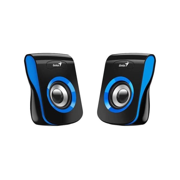 Parlantes Genius 2.0 Sp-Q180 6W Conexión 3.5/Usb Azul
