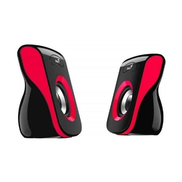 Parlantes Genius 2.0 Sp-Q180 6 Wats Usb Rojo