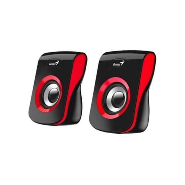 Parlantes Genius 2.0 Sp-Q180 6 Wats Usb Rojo