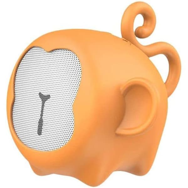 Bluetooth-högtalare - AVENZO - Monkey - Elegant design - Trådlös - Pålitlig prestanda Orange