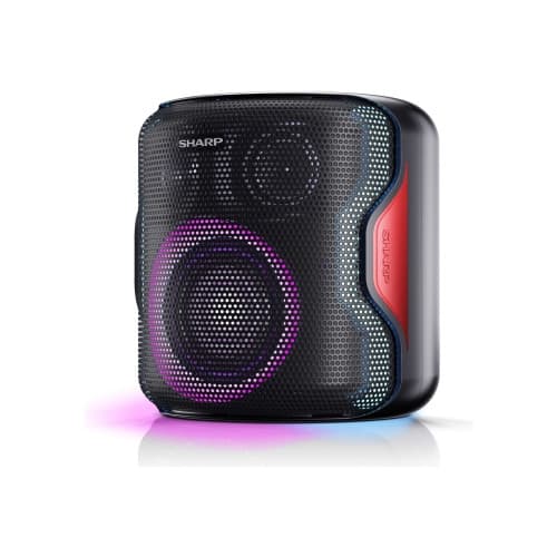 Sharp PS-921(BK) - partyhögtalare - för bärbar användning - trådlös Svart
