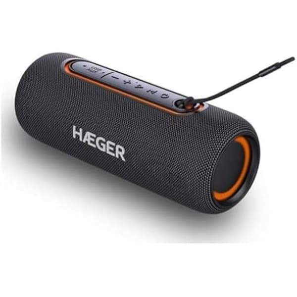 Bluetooth-högtalare - HAEGER - Hag Light Boom - Vattentålig - 10h batteritid - Bluetooth 5.0