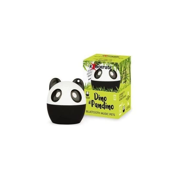 XBTPET Uppladdningsbar Bluetooth 4.2 trådlös högtalare (Panda)