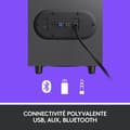 Miniatyrbild 5 av 6: Logitech PC-högtalare Bluetooth PC-högtalare Z407 USB