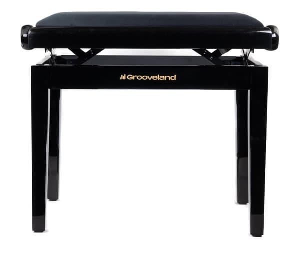 Grooveland KB200 pianopenkki (korkeakiiltoinen musta)