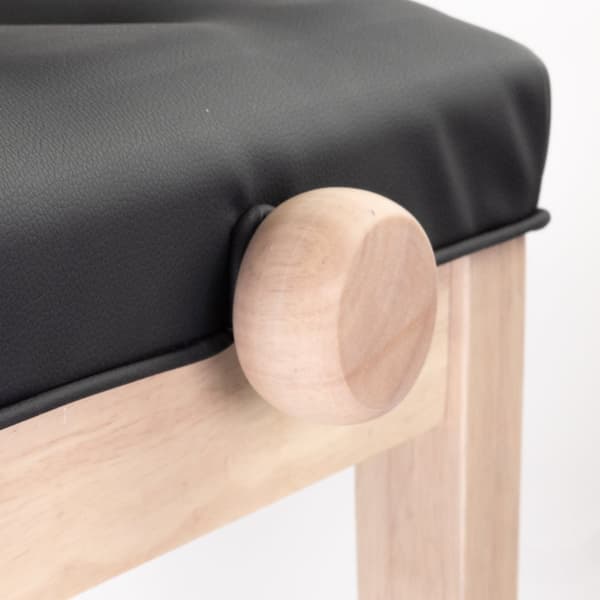 Grooveland KB300 Pianopenkki (Luonnollinen/Musta)