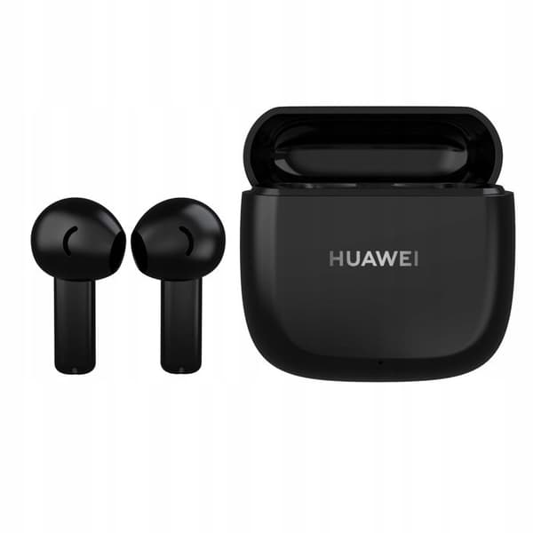 Trådlösa hörlurar - Huawei - Freebuds SE 2 - Svart - Batteritid 40h - Motståndskraftig IP54