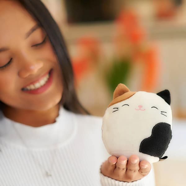 Squishmallows Cam the Cat Bluetooth-højttaler med plysdesign