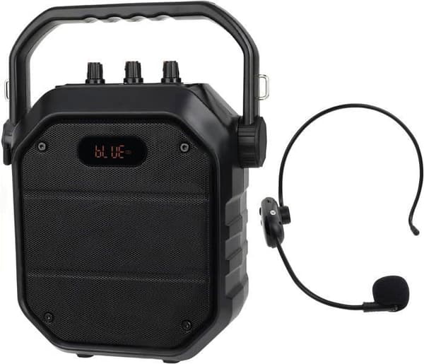 Retekess TC102 Mikro Huvudset, Bärbart Ljudsystem 30W (500-540MHz), För Konferenser, Presentationer och Evenemang