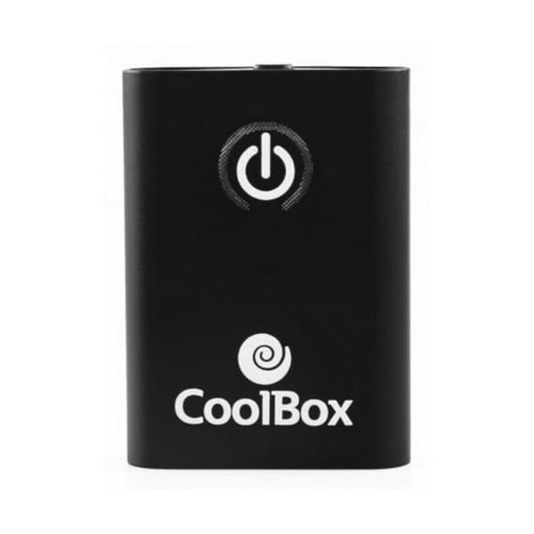 Lyd Bluetooth Sender-Mottaker CoolBox COO-BTALINK 160 mAh Svart