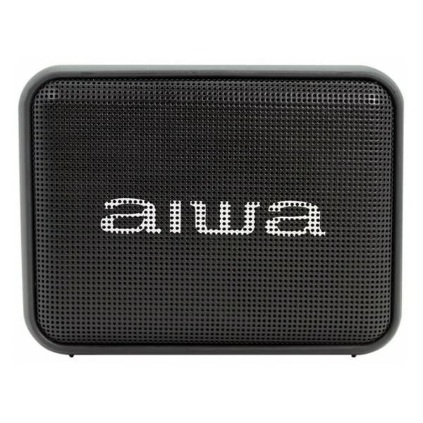 Bærbare Bluetooth-højttalere Aiwa Sort 6 W