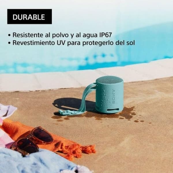 Bärbar Bluetooth Högtalare Sony SRSXB100L.CE7 Blå