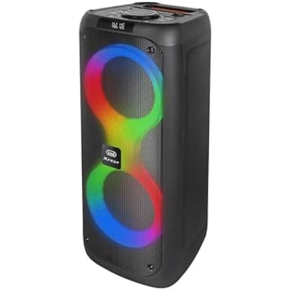Bärbar Förstärkt Högtalare - TREVI - XF 480 KO - 35 W - Karaoke-Funktion - Bluetooth och USB-C