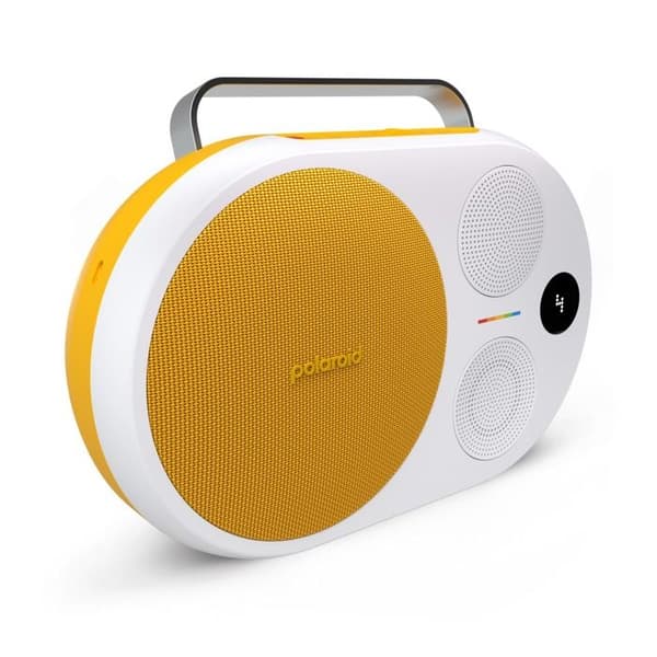 Trådlös högtalare - Polaroid - Musikspelare 4 - Gul och vit - Bluetooth - Trådlös