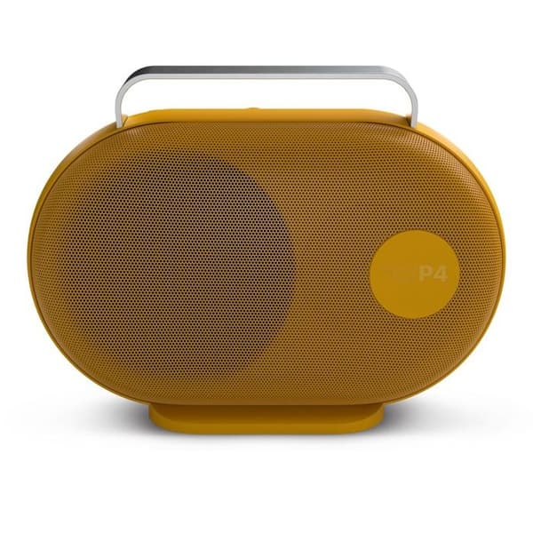Trådlös högtalare - Polaroid - Musikspelare 4 - Gul och vit - Bluetooth - Trådlös