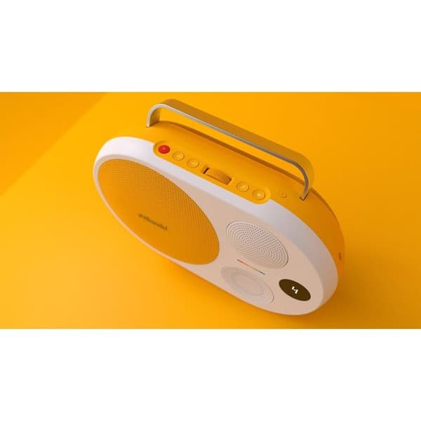Trådlös högtalare - Polaroid - Musikspelare 4 - Gul och vit - Bluetooth - Trådlös