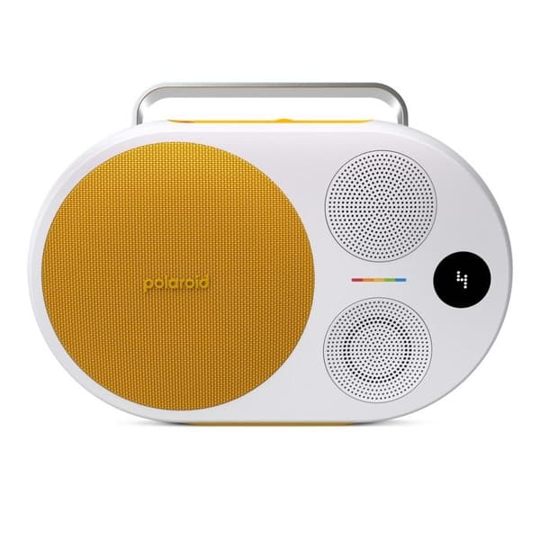 Trådlös högtalare - Polaroid - Musikspelare 4 - Gul och vit - Bluetooth - Trådlös