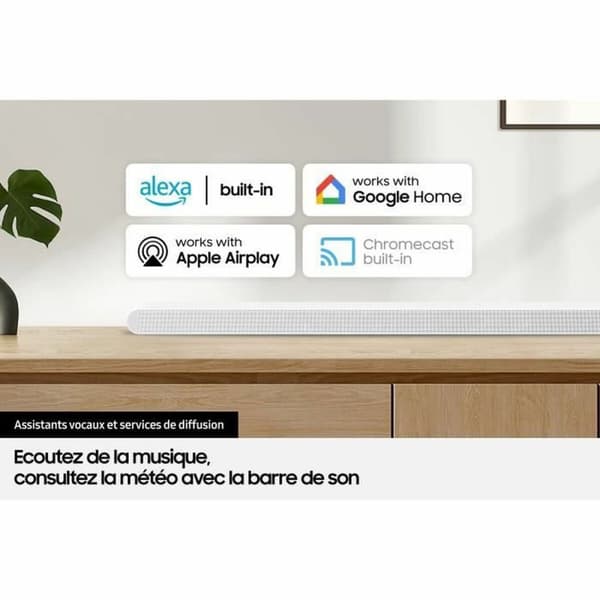 Lydplanke Samsung HW-S811D Hvit