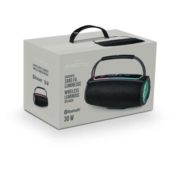 Trådlös ljus högtalare - BIGBEN - Mainstream 3 - Bluetooth 5.3 - USB - Micro SD - AUX-IN - 30W