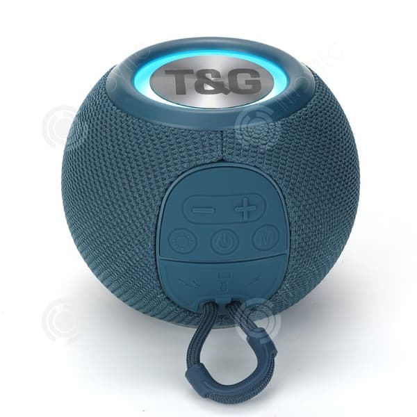 INN Mini högtalare 3 timmar speltid 10 meter effektiv räckvidd bärbar bluetooth-högtalare bluetooth-ansluten blå