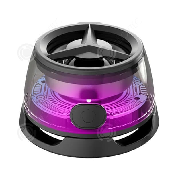INN Bärbar bluetooth-högtalare 5,6x3,6cm 800mah IPX7 bluetooth 5,2 typ-c magnetisk högtalare med TWS-parning och RGB-ljus