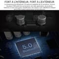 Miniatyrbild 3 av 4: INN bluetooth högtalare 10 timmars speltid 23x6x6cm mottagningsavstånd 10-15 meter lätt bärbar bluetooth högtalare nr