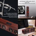 Miniatyrbild 4 av 4: INN Stereo Bluetooth-högtalare i trä med fyra högtalare med kraftfull bas 12W snygg trådlös Bluetooth-högtalare