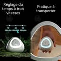 Miniatyrbild 2 av 4: INN Bluetooth-högtalare 1500mAh mini bluetooth sömnassistent med vitt brus 8 ljusfärger 10 lägen för vitt brus